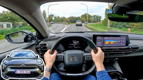 video Citroën C5 X 2022 POV rijtest