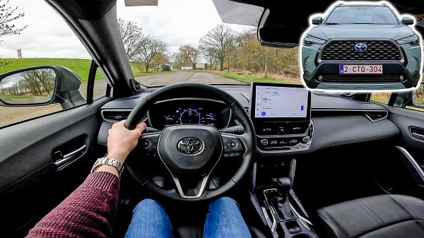 vidéo Toyota Corolla Cross 2023 essai POV