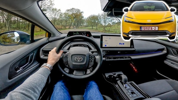 video Toyota Prius PHEV 2023 POV test drive