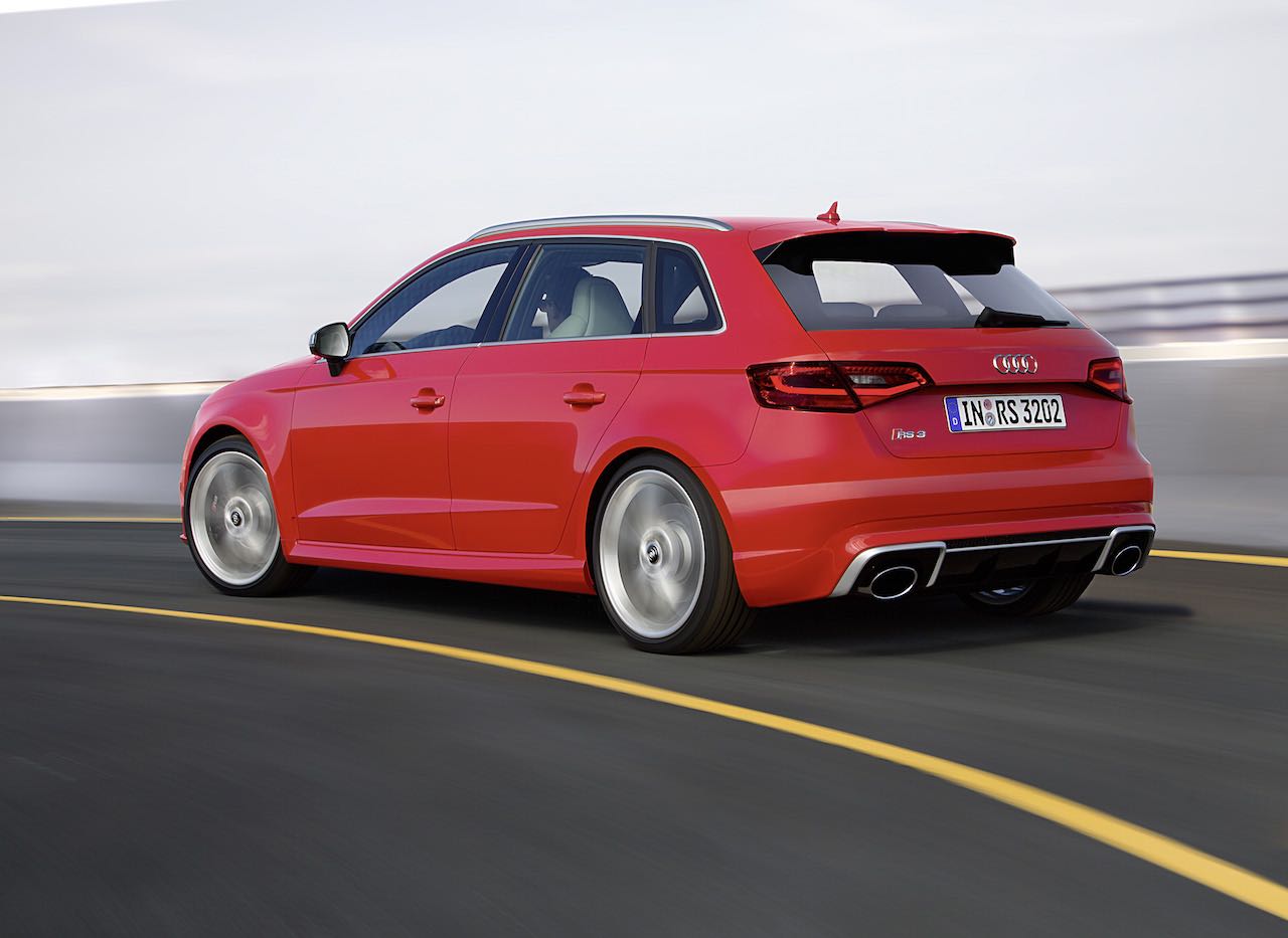 Maak plaats voor de nieuwe Audi RS3 Sportback