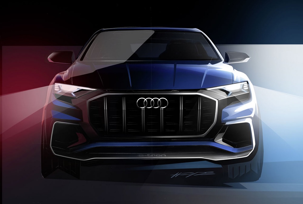 Audi plaagt met Q8 e-tron Concept voor debuut in Detroit