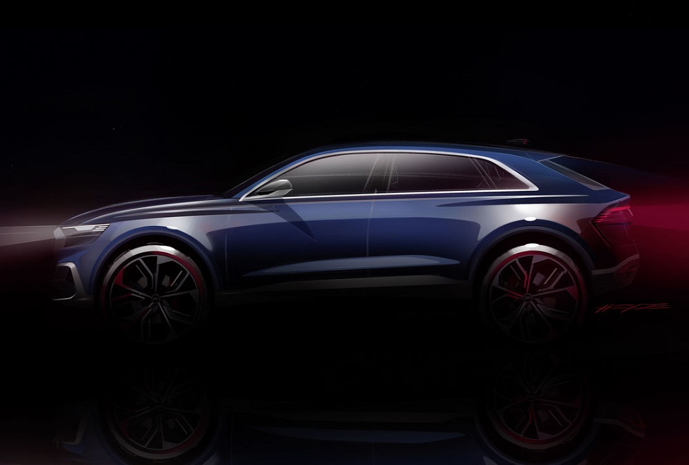 Audi plaagt met Q8 e-tron Concept voor debuut in Detroit