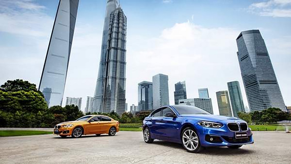 BMW 1 Reeks Sedan maakt debuut in China