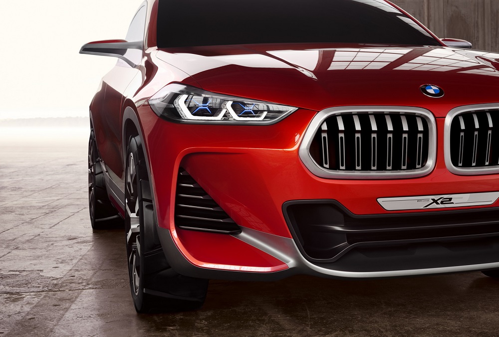 Nu nog een concept, straks op de weg: de BMW X2