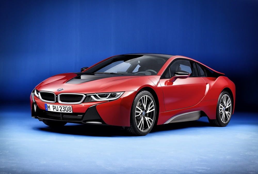 BMW viert succes van i8 met Protonic Red Edition