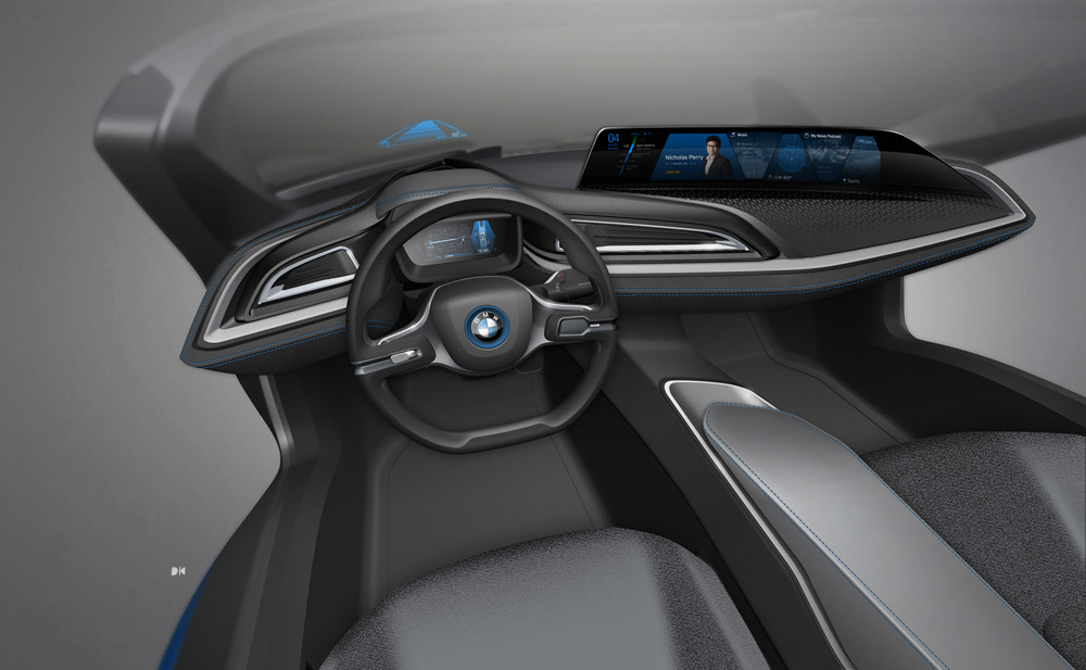 BMW stelt iVision Future Interaction Concept voor