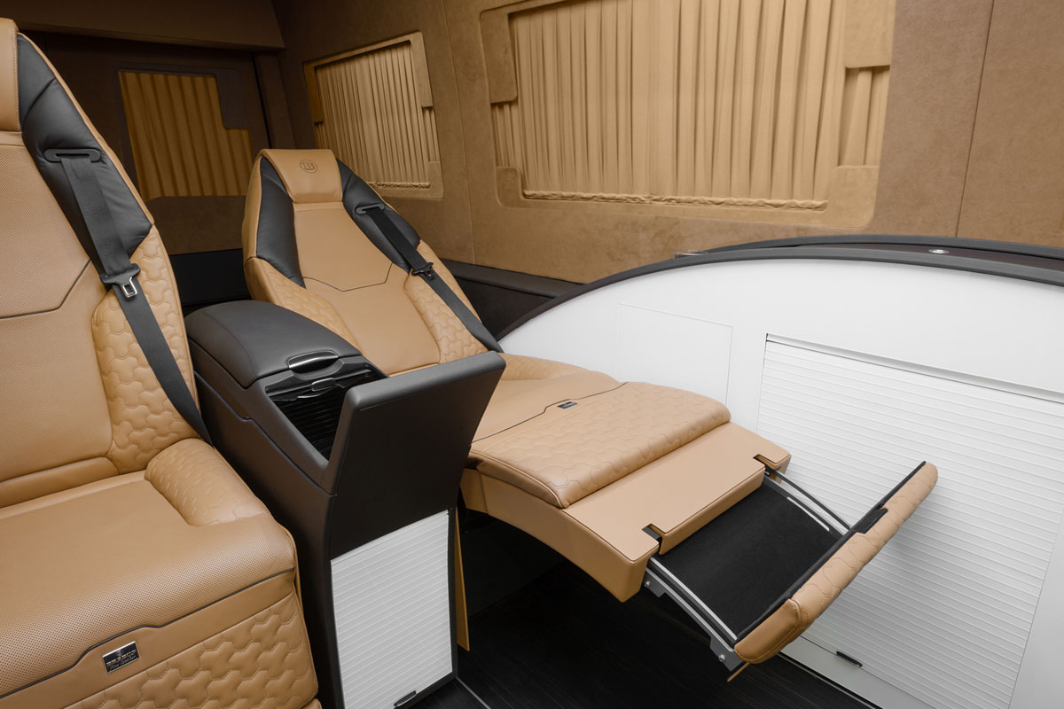 Brabus Sprinter Business Lounge: privéjet voor op de weg