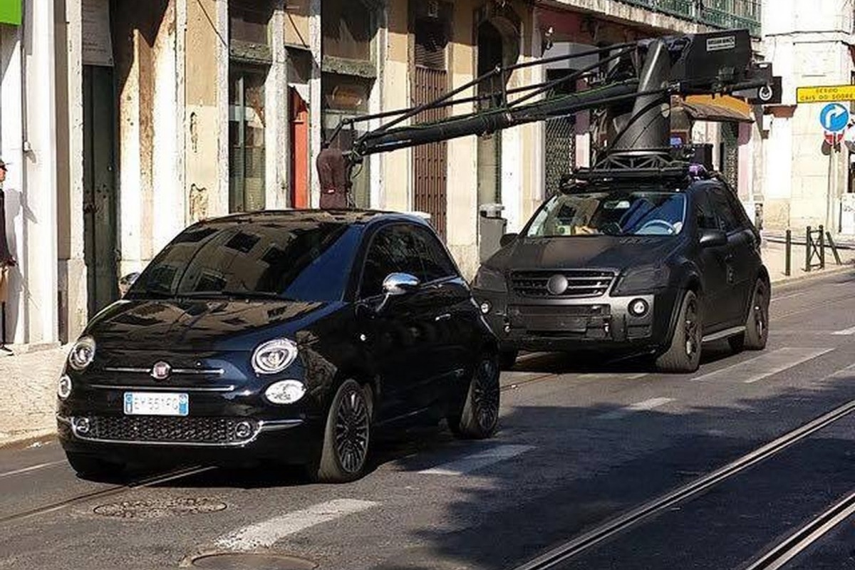Vernieuwde Fiat 500 gesnapt tijdens fotoshoot