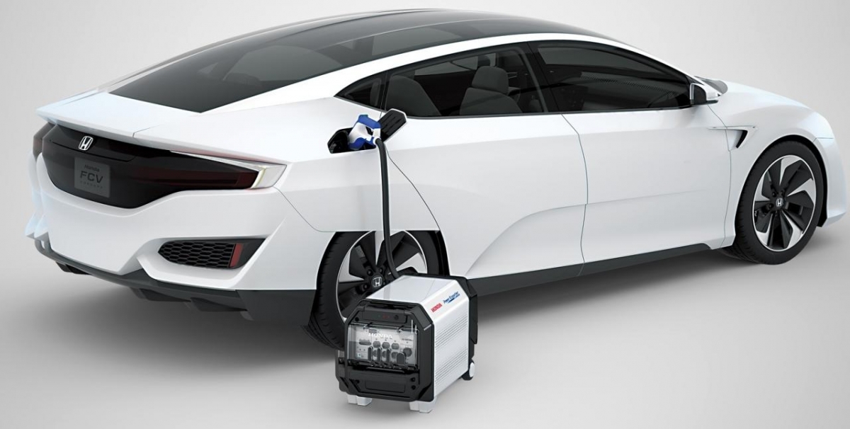 De comeback van waterstof: Honda FCV Concept