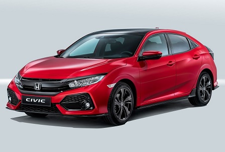 Honda stelt Europese versie van Civic hatchback voor