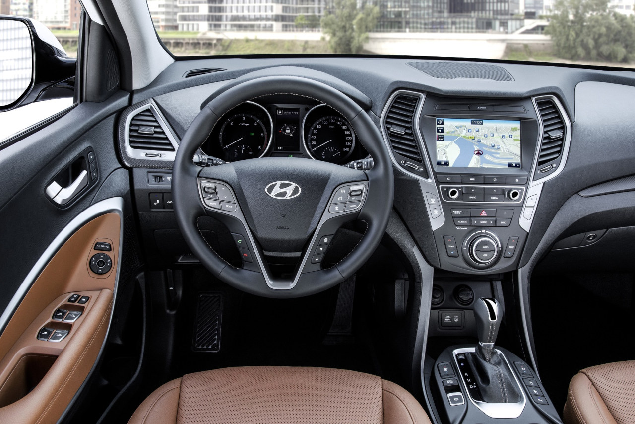 Hyundai Santa Fe licht opgefrist voor 2016