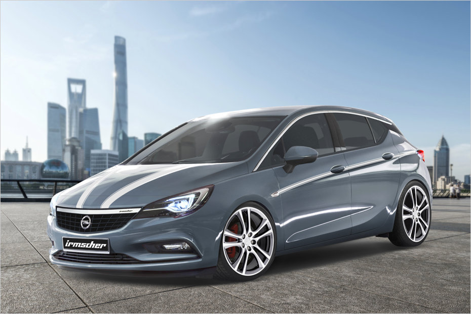 Irmscher toont eerste tuningpakket voor nieuwe Opel Astra