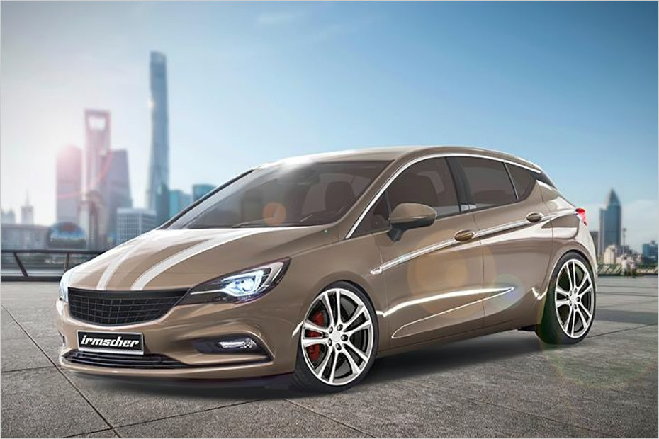 Irmscher toont eerste tuningpakket voor nieuwe Opel Astra
