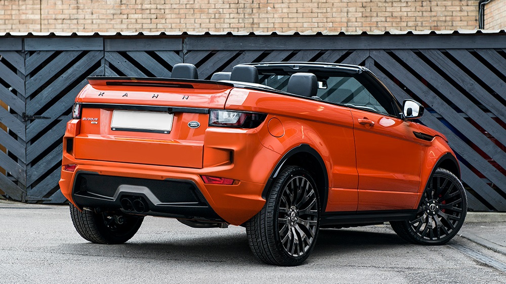 Kahn Design neemt Range Rover Evoque Cabrio onder handen