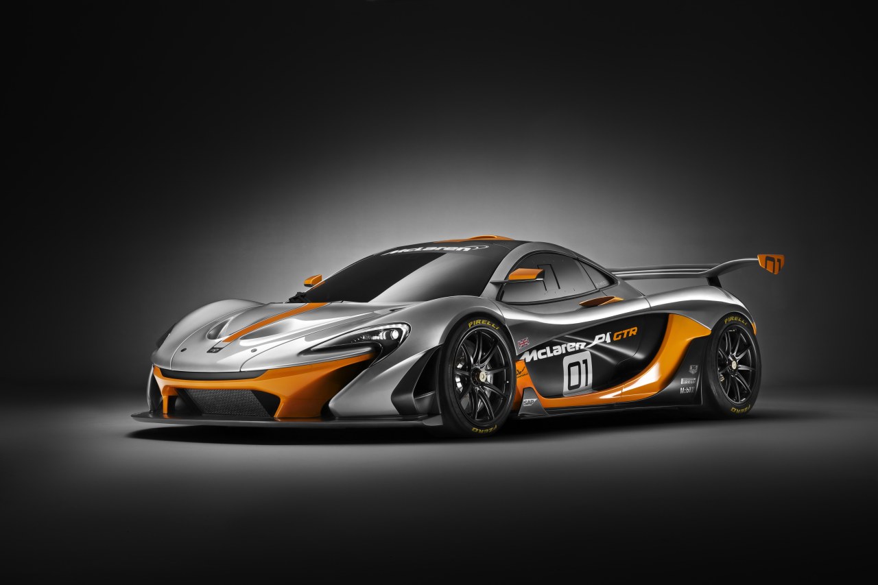 McLaren P1 GTR Concept is officieel