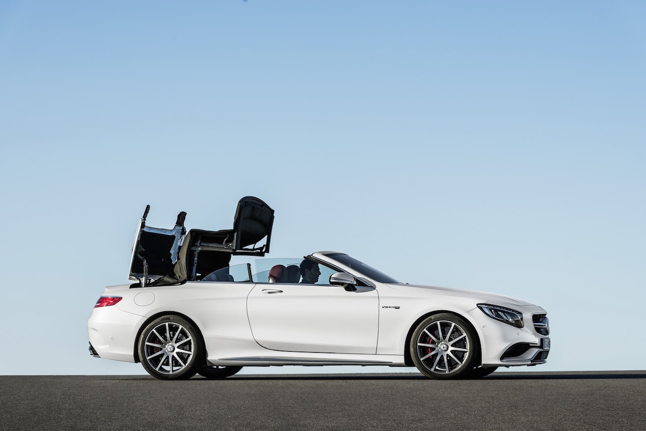 Mercedes stelt langverwachte S-Klasse en S63 AMG Cabrio voor