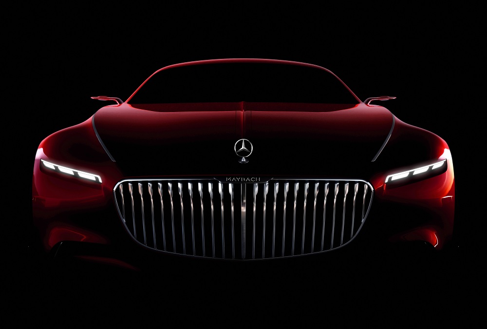 Nu ook voorzijde van Vision Mercedes-Maybach 6 in beeld