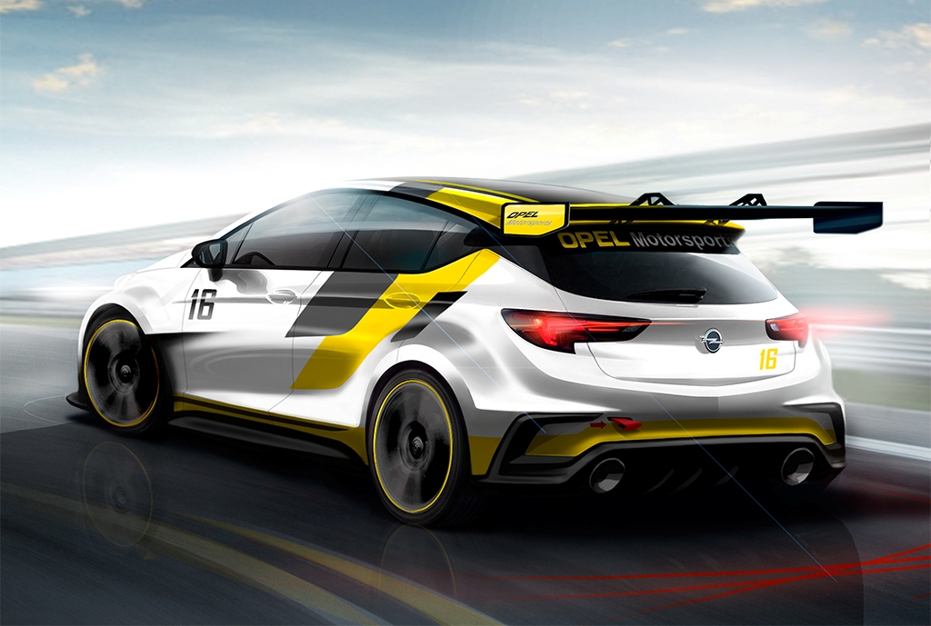 Opel werkt aan Astra TCR voor het circuit