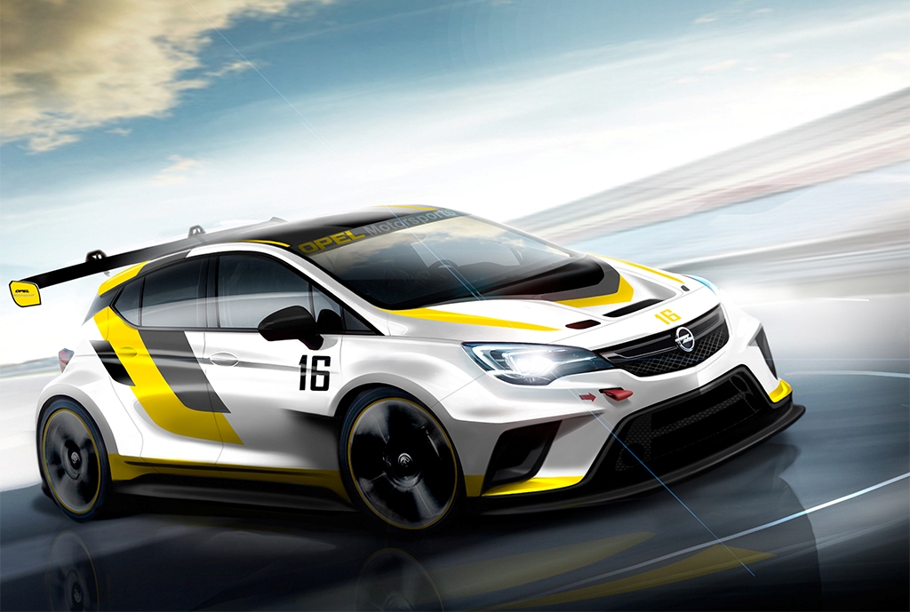 Opel werkt aan Astra TCR voor het circuit