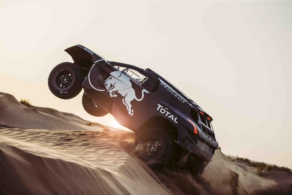 Met deze 2008 DKR16 wil Peugeot de Dakar Rally winnen
