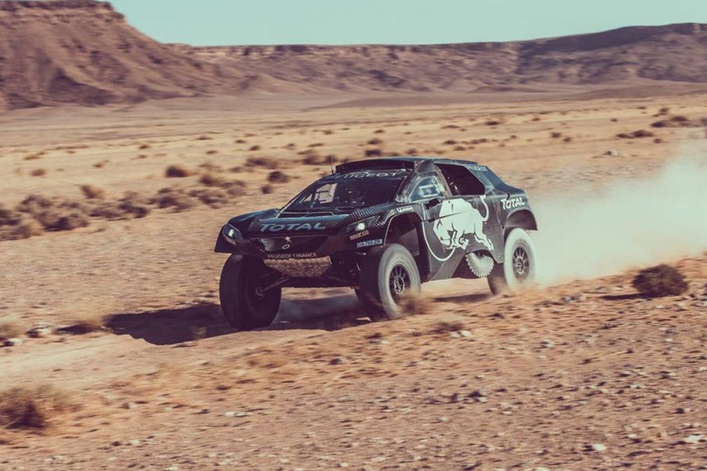 Met deze 2008 DKR16 wil Peugeot de Dakar Rally winnen