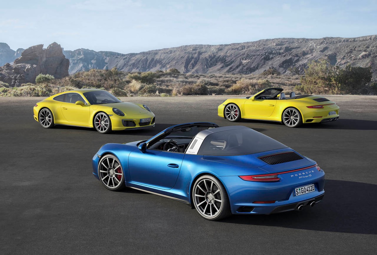 Officieel: de vernieuwde Porsche 911 Carrera 4(S) en Targa 4(S)