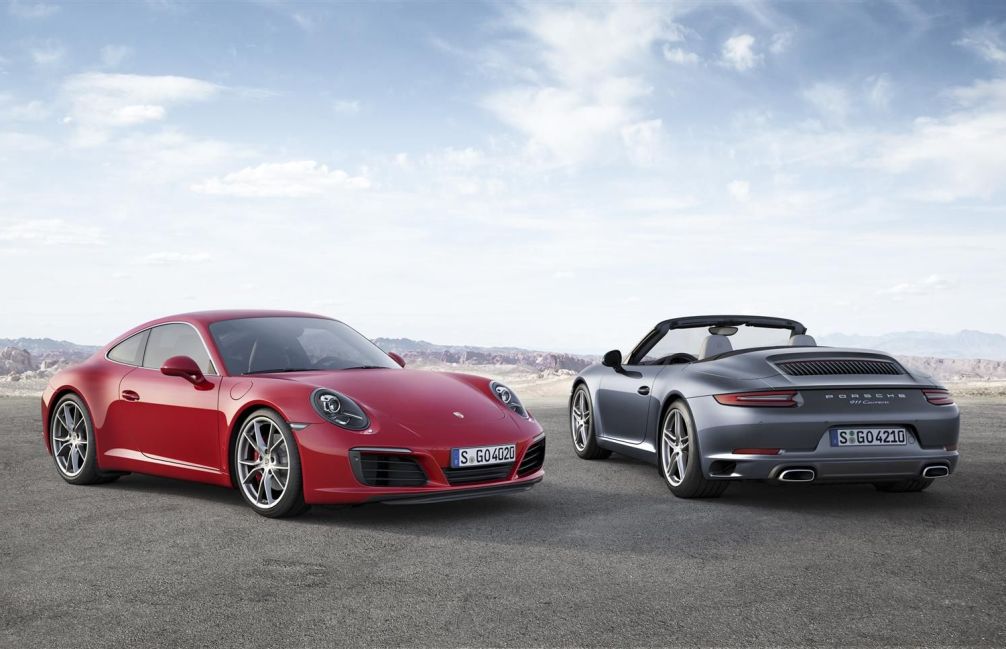 Porsche toont vernieuwde 911 Carrera en Carrera S
