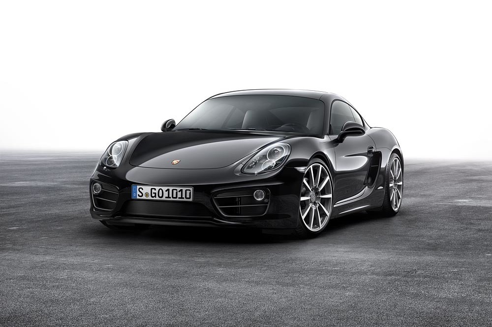 Porsche stelt Cayman Black Edition voor
