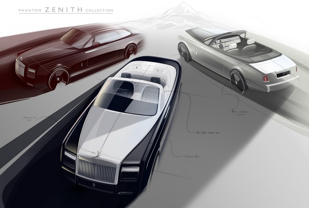 Productie van huidige Rolls-Royce Phantom eindigt met Zenith editie