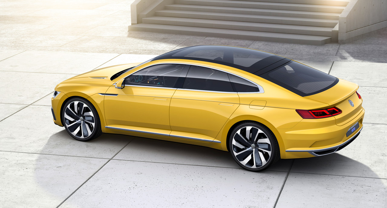 Volkswagen toont opvolger van CC in de vorm van de Sport Coupé Concept GTE