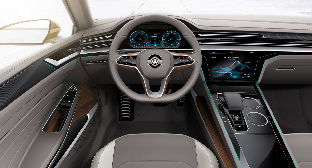 Volkswagen toont opvolger van CC in de vorm van de Sport Coupé Concept GTE