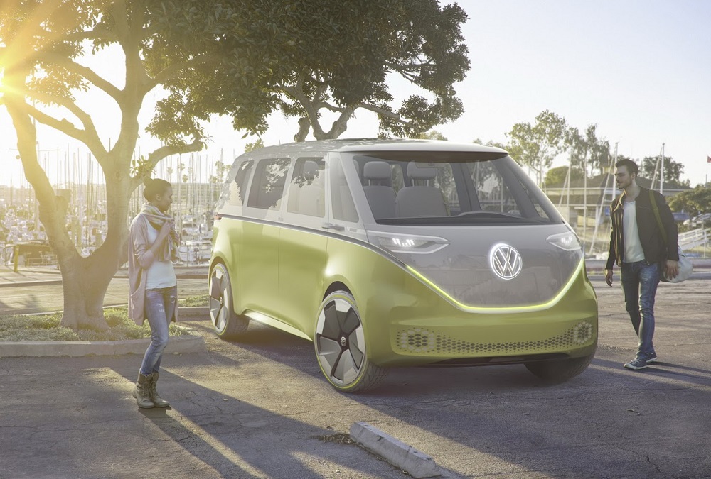 Volkswagen blaast microbus nieuw leven in met I.D. Buzz concept