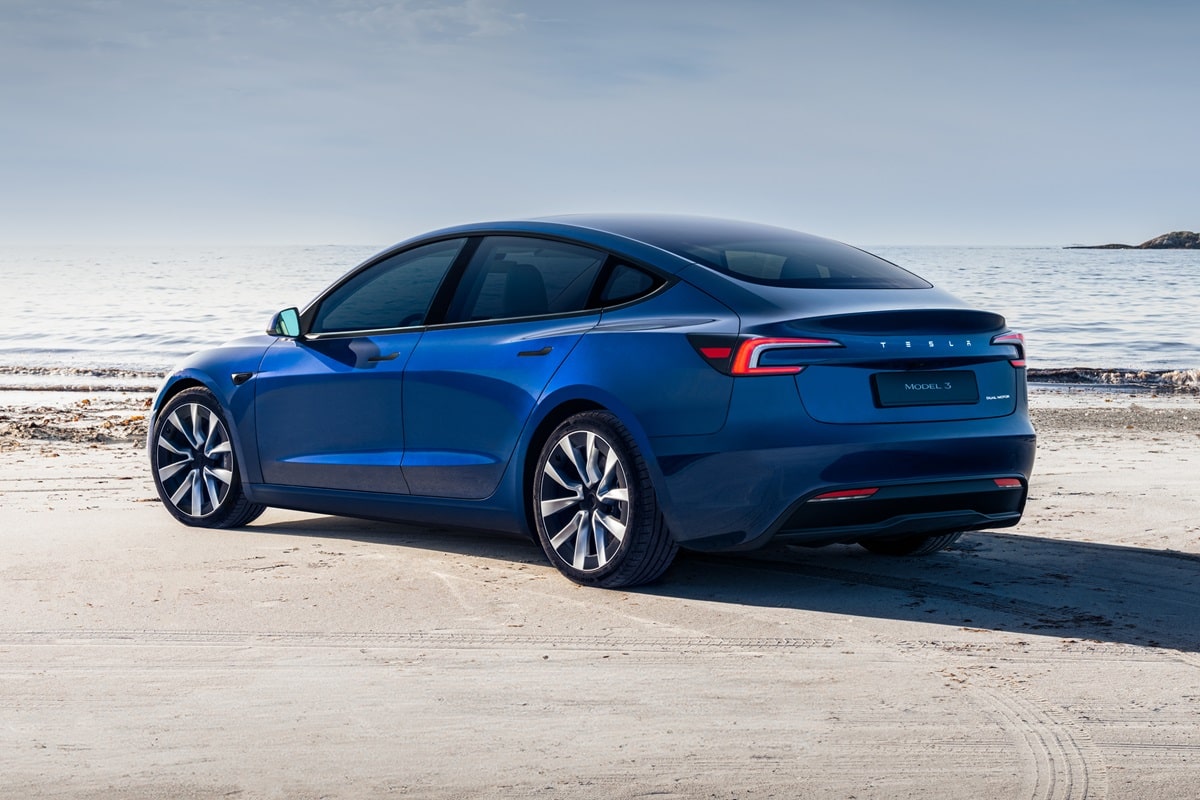 Elektrische Tesla Model 3 in 2024