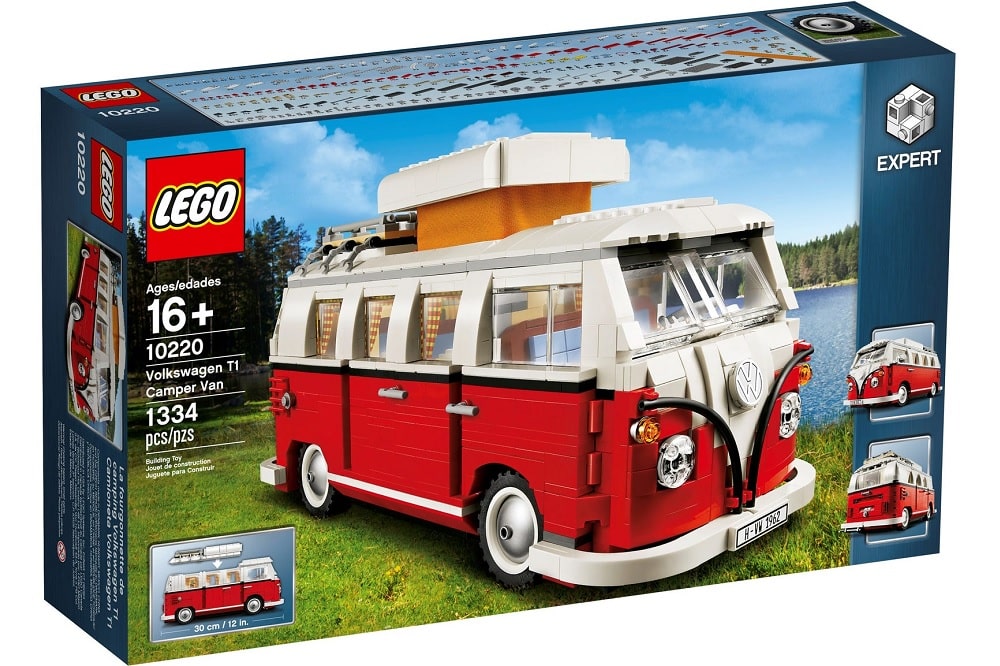 Lego Creator Expert Volkswagen T1 Kampeerbus - 10220 in 2024