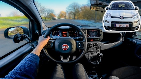 video Fiat Panda Hybrid 2022 POV Testfahrt