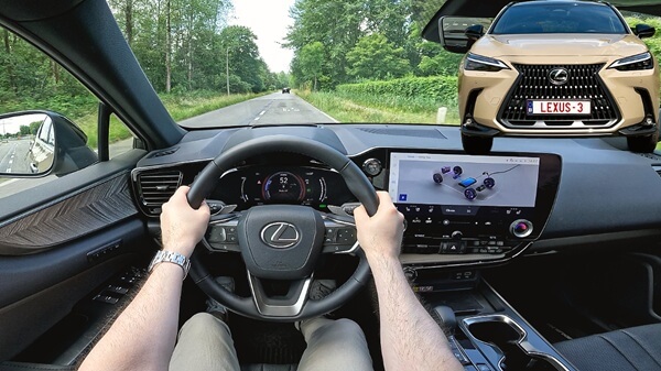 video Lexus NX 2025 Overtrail: exterieur, interieur & POV Testfahrt