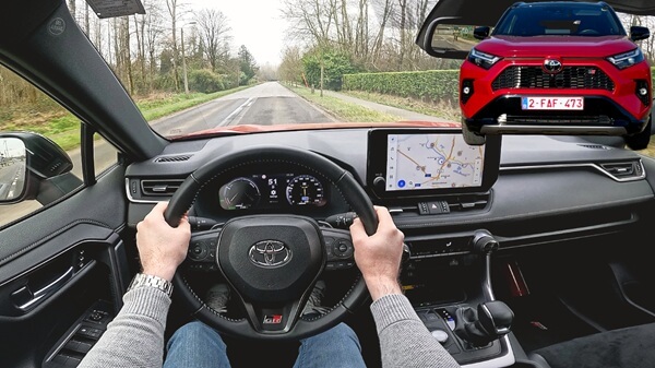 vidéo Toyota RAV4 Hybrid GR Sport 2025 essai POV