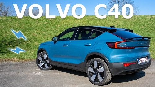 video Volvo C40 2022: exterior and interior