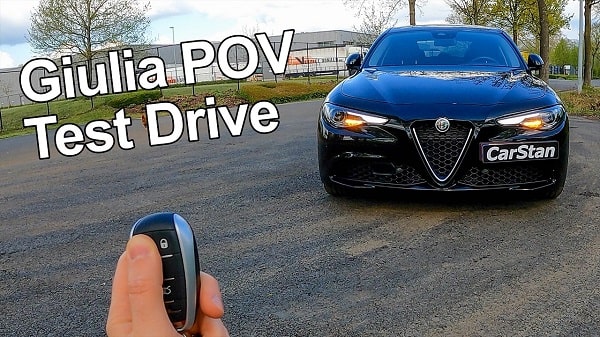 video Alfa Romeo Giulia 2021 POV rijtest