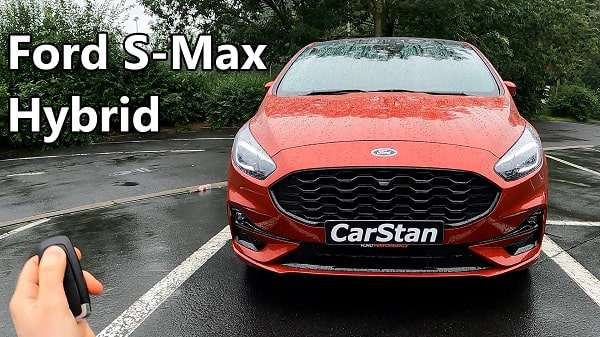 video Ford S-Max HEV 2021 POV test drive