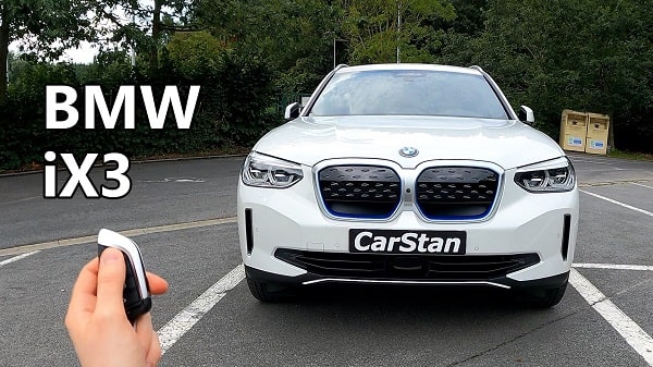 video BMW iX3 2021 POV rijtest