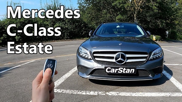 video Mercedes C-Class Estate C 200 d 2019 POV test drive