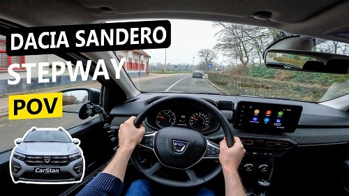 video Dacia Sandero Stepway 2022 POV test drive