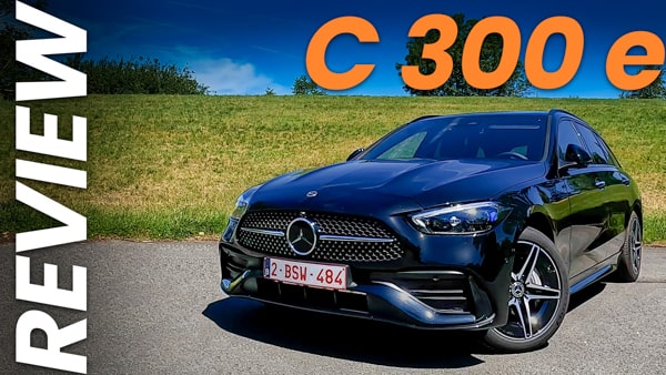 video Mercedes C-Class Estate C 300 e 2022 review