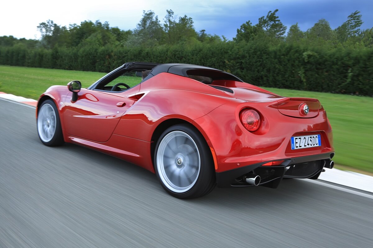 Alfa Romeo 4C Spider technische Daten 2025