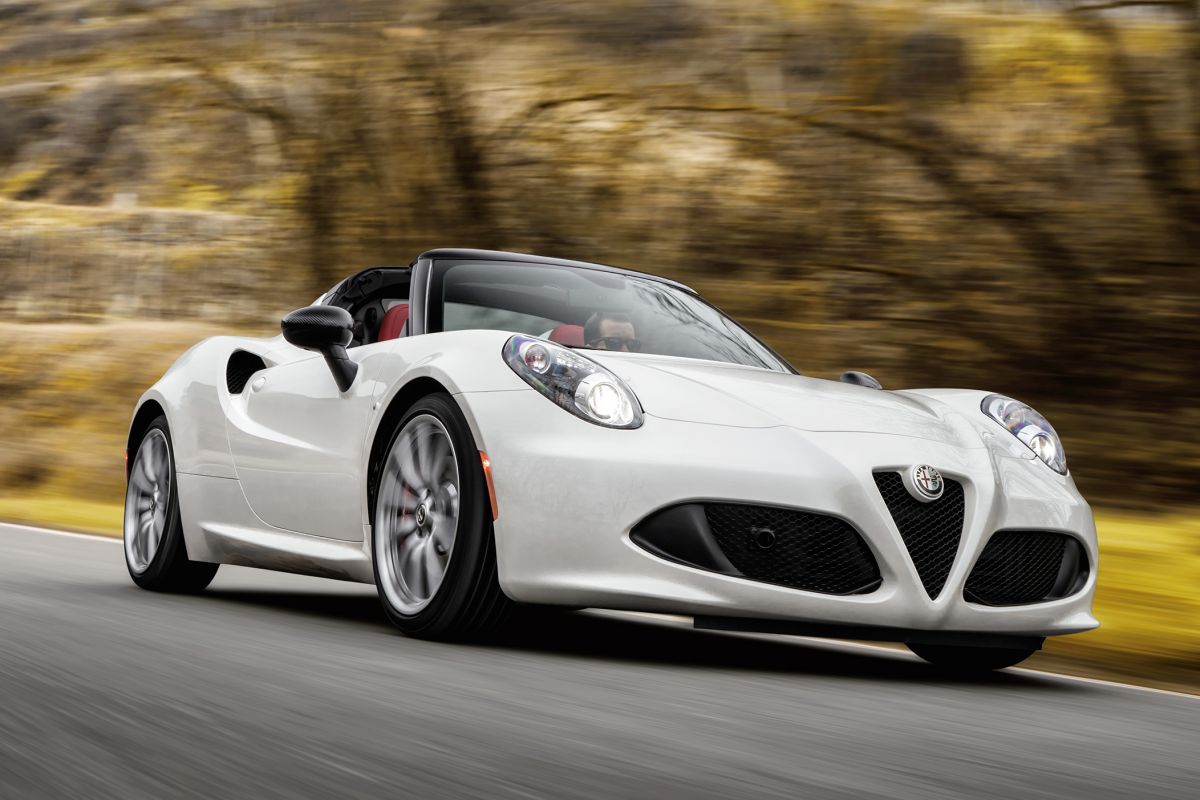 Heerlijke fotospecial van Alfa Romeo 4C Spider