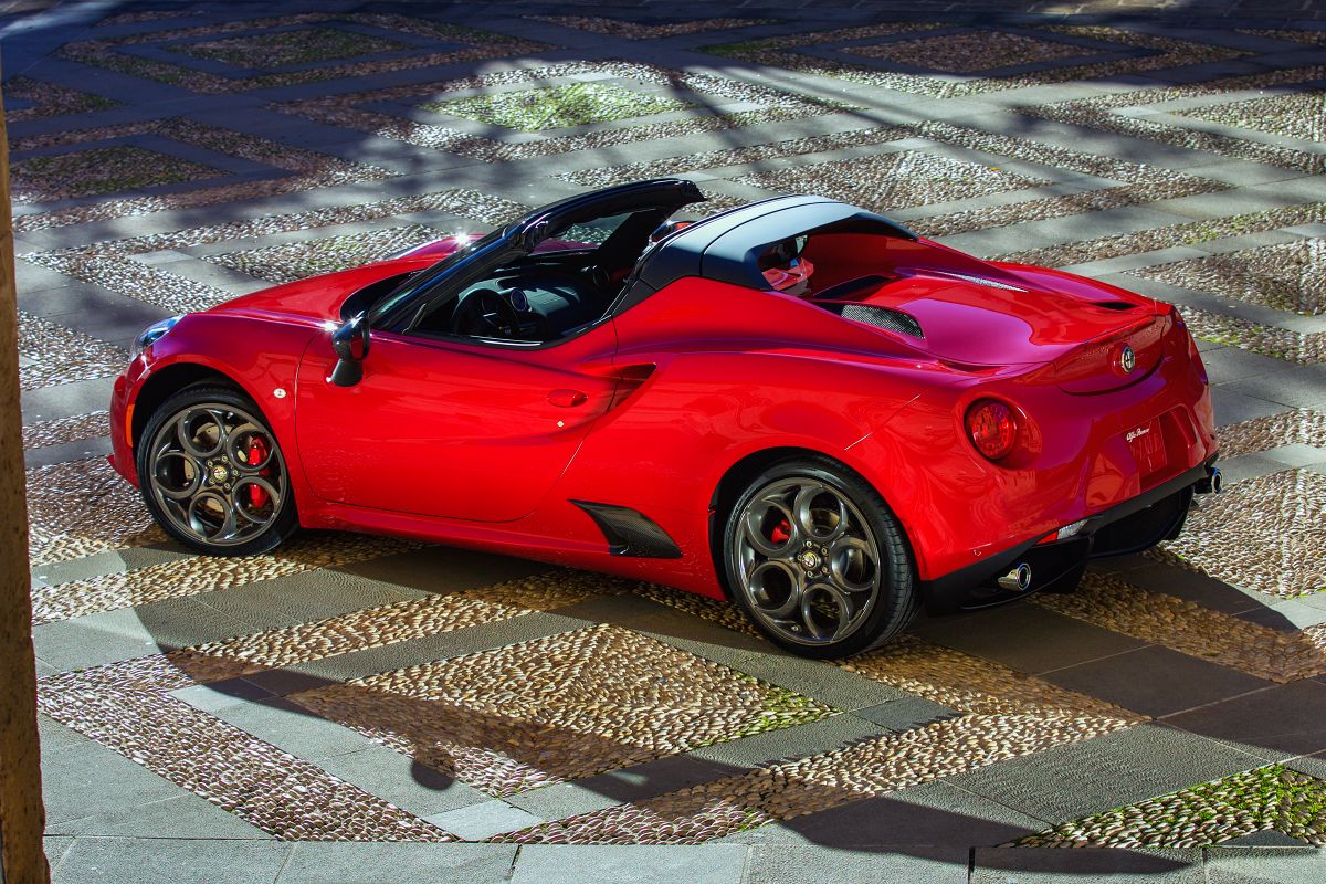 Heerlijke fotospecial van Alfa Romeo 4C Spider