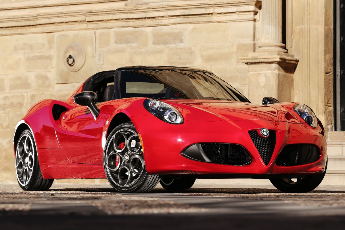 Heerlijke fotospecial van Alfa Romeo 4C Spider