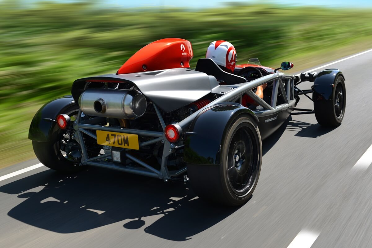 Ariel Atom 2.0 K20C Honda 324 pk handgeschakeld RWD 2025