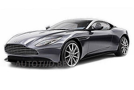 Dit is de voorzijde van de Aston Martin DB11